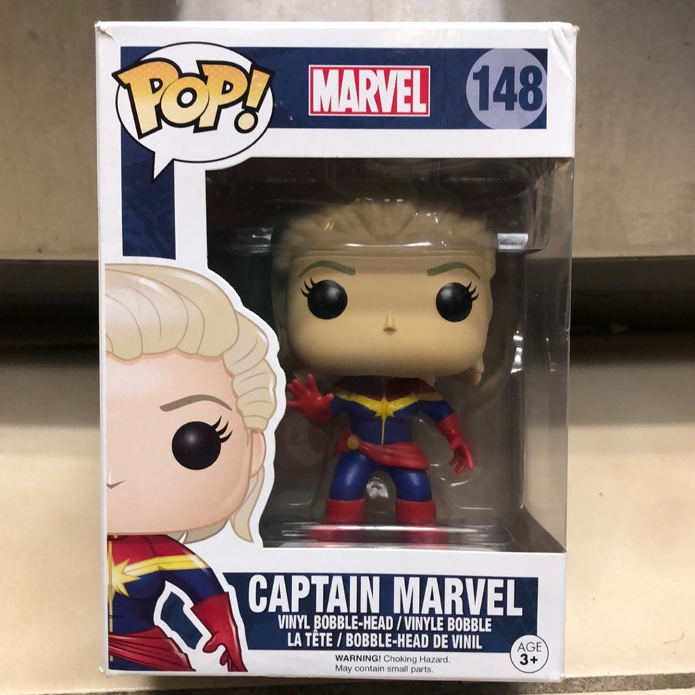 NEW POP! Marvel Captain Marvel Funko Pop